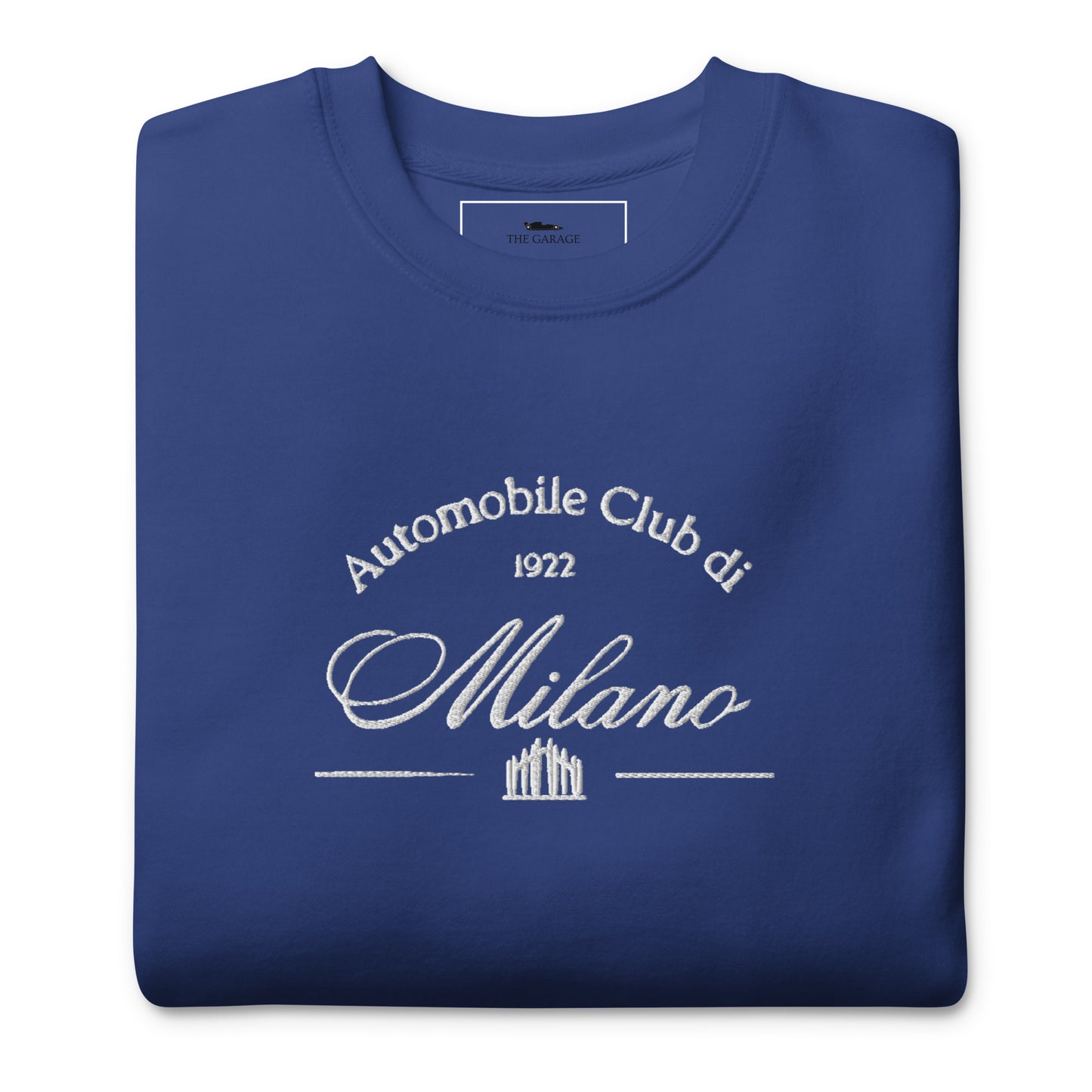 Auto Club Milano Script Crewneck