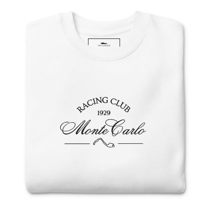 Racing Club Monte Carlo Crewneck - White