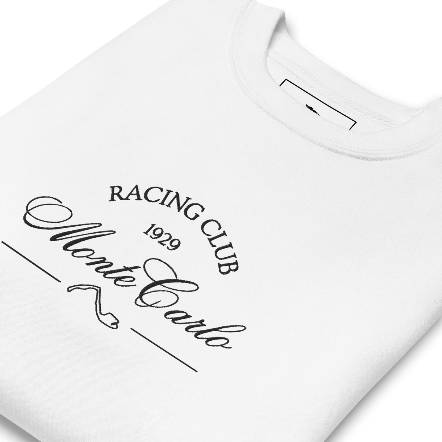 Racing Club Monte Carlo Crewneck - White